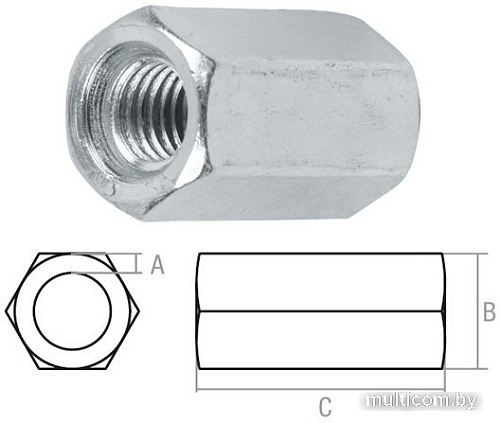 Гайка Starfix SMC1-86961-50