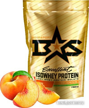Протеин Binasport Excellent Isowhey Protein (750г, персик)