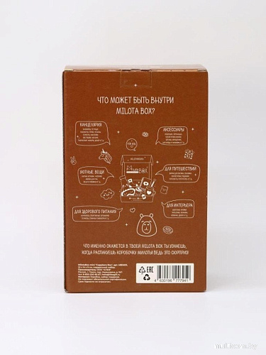 Подарочный набор Milota Box Capybara Box Mini MBS031