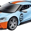 Легковой автомобиль Bburago 2019 Ford GT Heritage Edition 18-41164
