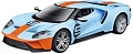 Легковой автомобиль Bburago 2019 Ford GT Heritage Edition 18-41164