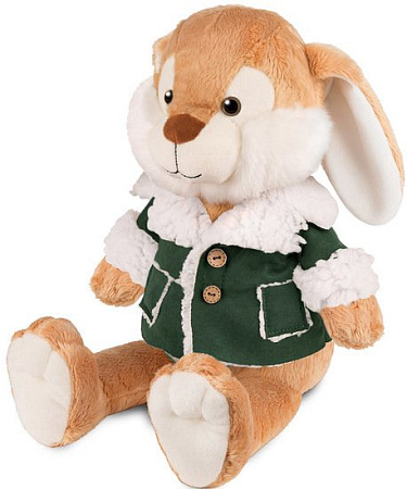 Классическая игрушка Maxitoys Luxury Кролик Эдик в дубленке 20 см MT-MRT02226-4-20