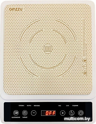 Настольная плита Ginzzu HCI-167