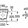 Унитаз Roca Dama-N Rimless A34678L000