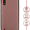 Чехол VOLARE ROSSO Taura для Samsung Galaxy A01 (черный)