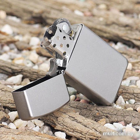 Зажигалка Zippo Slim 1605 Satin Chrome
