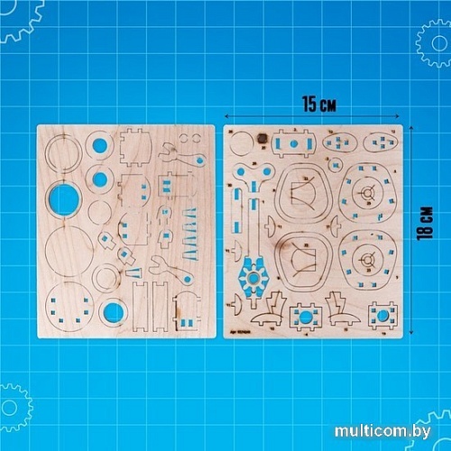 3Д-пазл Лесная мастерская Робот 9374049