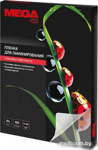 Пленка для ламинирования ProMega Office А4 100 мкм 254701 (100 шт)