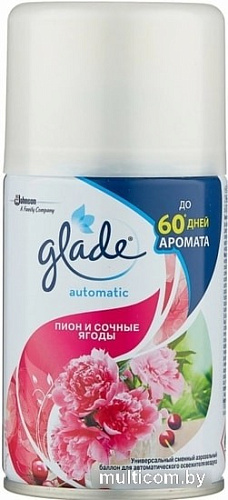 Сменный блок для освежителя воздуха Glade Пион и сочные ягоды 269 мл 8991160422
