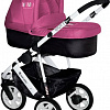 Универсальная коляска Lorelli Monza 3 (2 в 1, rose black)
