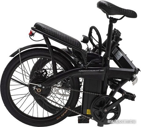 Электровелосипед Furendo E-Elegant 300 (черный матовый)
