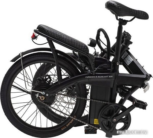 Электровелосипед Furendo E-Elegant 300 (черный матовый)