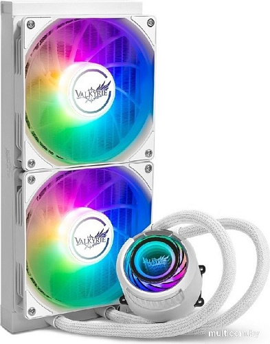 Система жидкостного охлаждения для процессора Valkyrie Jarn 280 ARGB (белый)