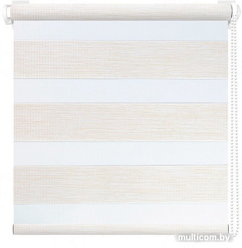 Шторы день-ночь АС МАРТ Вудэн 72x160 (белый)