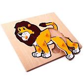 Мозаика/пазл ЛЭМ Лев 1413