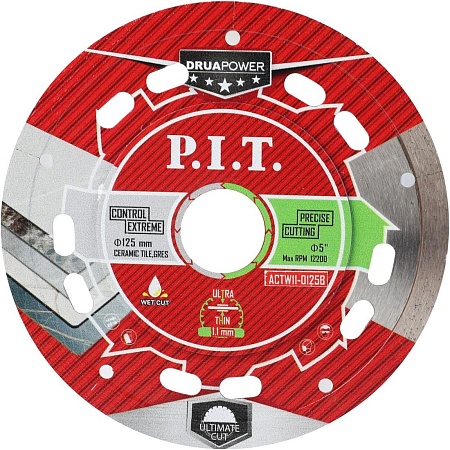 Отрезной диск алмазный P.I.T. ACTW11-0125B