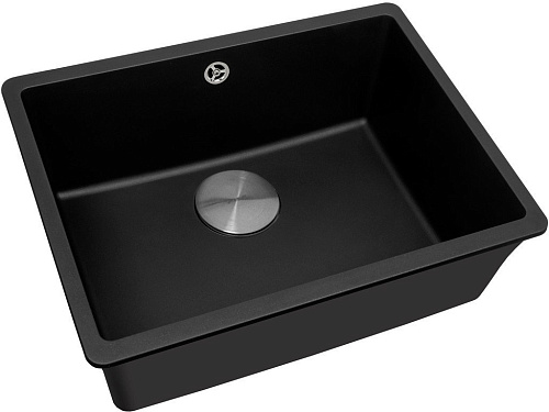 Кухонная мойка ZorG Fast 54 Premium black metallic