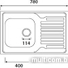 Кухонная мойка Kaiser KSS-7850R