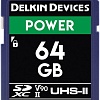Карта памяти Delkin Devices SDXC Power UHS-II 64GB