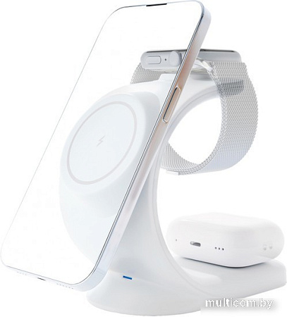 Беспроводное зарядное VLP Powerstand 3 in 1 (белый)