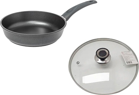 Сковорода Victoria Престиж АЛА 260 P0026 (с крышкой)