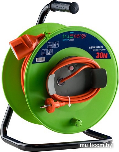 Удлинитель TruEnergy 15502 (30 м, зеленый)