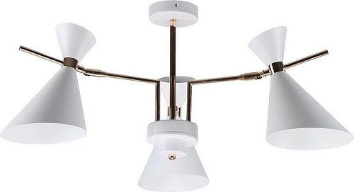 Люстра средней высоты Imex MD.0702-3-S WH+FGD