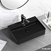 Умывальник Abber Rechteck AC2201MB (черный матовый)