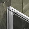 Душевая дверь MaybahGlass 195x150 MGD-1289-5 (графит матовый стекло/хром матовый)