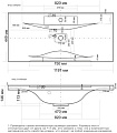 Умывальник Madera Milen 120