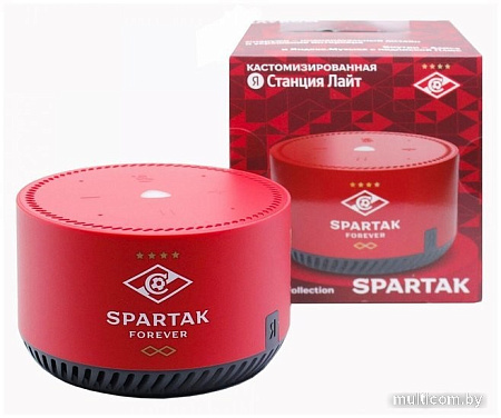 Умная колонка Яндекс Станция Лайт Rainbo Spartak