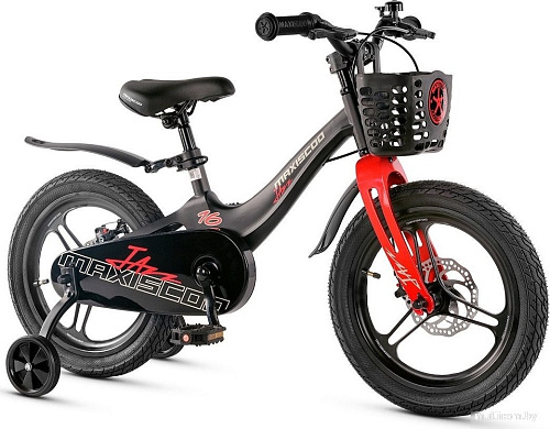 Детский велосипед Maxiscoo Jazz Pro 16 2025 MSC-J1645P (обсидиан, разобранный)