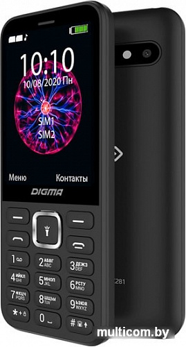 Мобильный телефон Digma Linx C281 (черный)