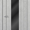 Межкомнатная дверь MDF-Techno Dominika Loft 402 70x200 (бетон белый/лакобель черный)