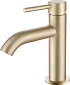 Смеситель Abber Wasser Kreis AF8110G (золото матовое)