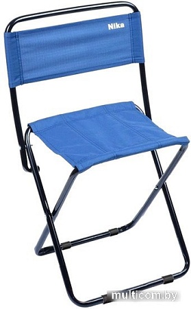 Стул Ника Походный со спинкой ПС1 (синий)