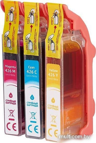 Картридж Sakura Printing SI4557B006 (аналог Canon 426 C/M/Y)