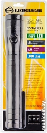 Фонарь Elektrostandard Discoverer 7 FLS01-29-7W 300m BK