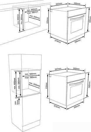 Духовой шкаф Vestfrost VFVT78OMI