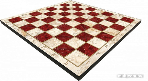 Шахматная доска Yenigun Красный мрамор XL B00200801