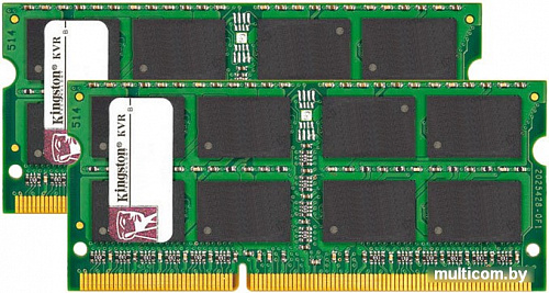 Оперативная память Kingston ValueRAM 2x8GB KIT DDR3 SO-DIMM PC3-12800 (KVR16S11K2/16)