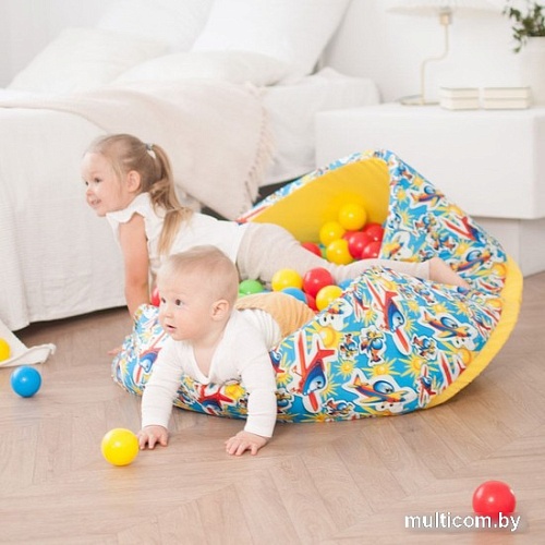 Сухой бассейн Romana Самолетики ДМФ-МК-02.59.03 (150 шаров)