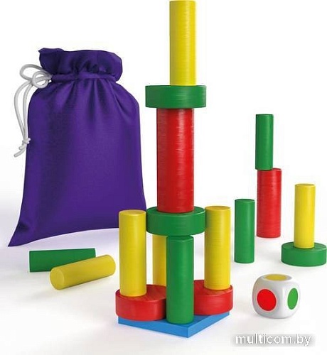 Развивающая игра Десятое королевство Построй башню Актив Time 04329