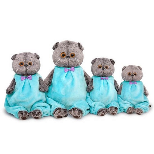 Классическая игрушка BUDI BASA Collection Басик в объемном комбинезоне Ks22-199 (22 см)