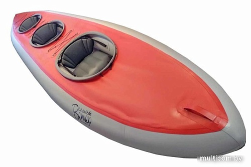 Надувная лодка Вольный ветер Ангара 3 Expedition (серый)