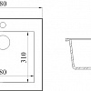 Кухонная мойка FostoGran FG 48-44 (435-латте)