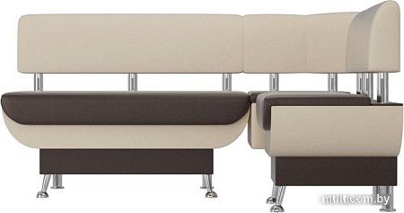 Mebelico Альфа 106947 (левый, коричневый/бежевый)