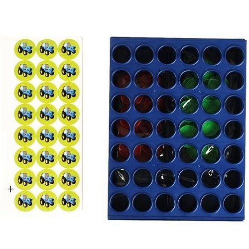 Настольная игра Умные игры Четыре в ряд. Синий трактор 2104K690-R