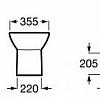 Биде Roca Debba 357994000