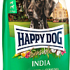 Сухой корм для собак Happy Dog Sensible India рис, горох и куркума 10 кг